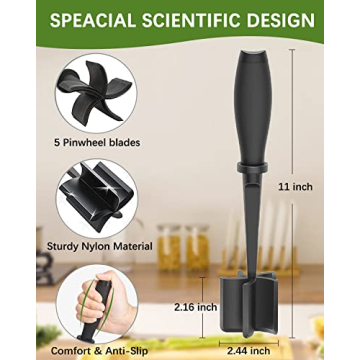 Heat-Resistant Non-Stick Meat Chopper for Effortless Cooking