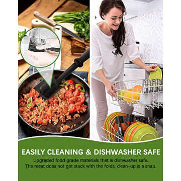 Heat-Resistant Non-Stick Meat Chopper for Effortless Cooking