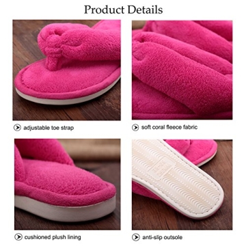 Cute Non Slip Indoor Slippers for Women - Size L