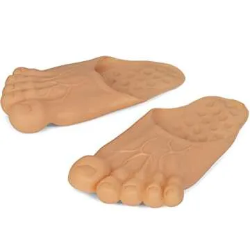 Skeleteen Barefoot Funny Feet Slippers for Cool Costumes