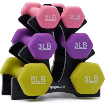 Neoprene Dumbbells for Effective Home Strength Training