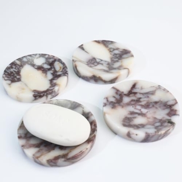 Luxurious Marble Soap Dish Tray for Bathroom and Kitchen