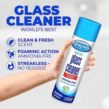 Spraiway Glass Cleaner Foam Action 19 oz - Streak-Free Shine
