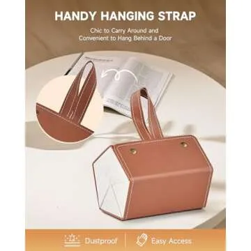 Stylish CO-Z Travel Sunglasses Organizer with 5 Slots