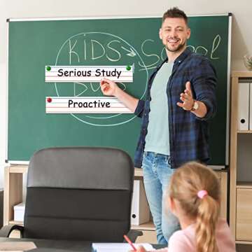 Godery 50 Pack Dry Erase Sentence Strips – Versatile Teaching Tool