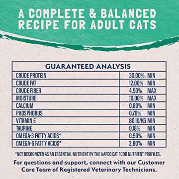 Natural Balance Grain-Free Dry Cat Food, Chicken, Pea, 4lb