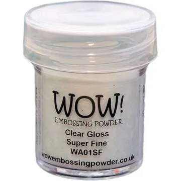 Wow! Embossing Powder Black and White Bundle for Crafters