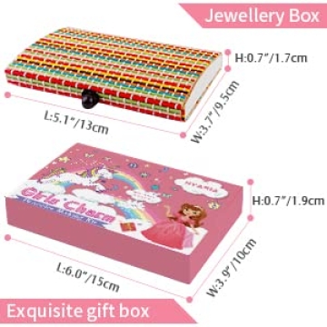 Girls Charm Bracelet Making Kit for Ages 6-12 - DIY Jewelry