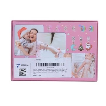 Girls Charm Bracelet Making Kit for Ages 6-12 - DIY Jewelry