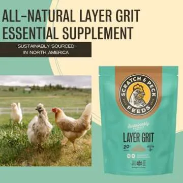 Scratch and Peck Layer Grit for Chicken and Duck Health