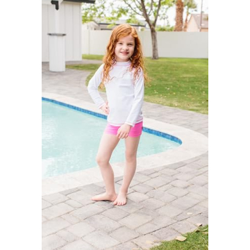 Stylish SPF50+ Girls' Rashguard – Comfort & Protection