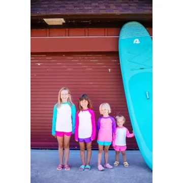 Stylish SPF50+ Girls' Rashguard – Comfort & Protection
