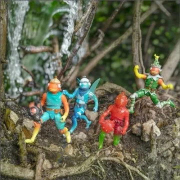 Fortnite Frozen Fishstick Four Pack - 4 Fun Figures