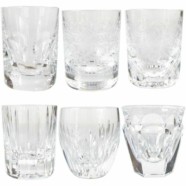 Baccarat Crystal Les Minis Set of 6 Iconic Glasses