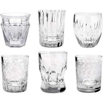 Baccarat Crystal Les Minis Set of 6 Iconic Glasses