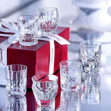 Baccarat Crystal Les Minis Set of 6 Iconic Glasses