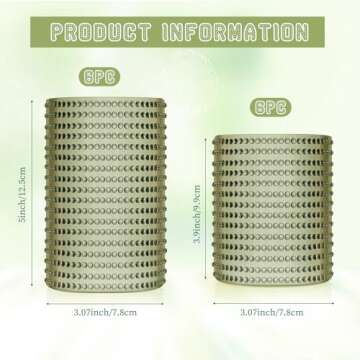 Foaincore 12 Count Hobnail Drinking Glasses Set Vintage Glassware Old Fashioned Beverage Glasses Bub...