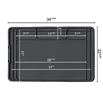 Croc Liner Under Sink Mat Waterproof Cabinet Liner