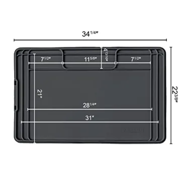 Croc Liner Under Sink Mat Waterproof Cabinet Liner