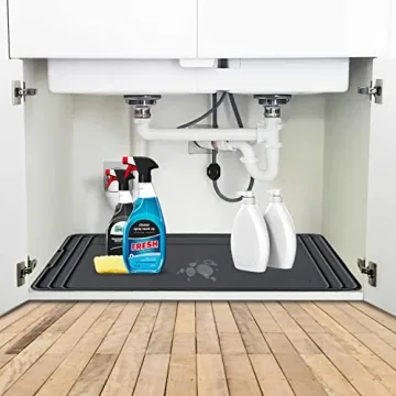 Croc Liner Under Sink Mat Waterproof Cabinet Liner