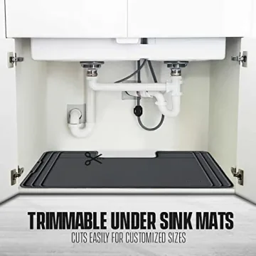 Croc Liner Under Sink Mat Waterproof Cabinet Liner