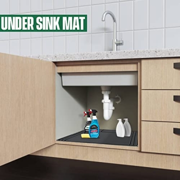 Croc Liner Under Sink Mat Waterproof Cabinet Liner