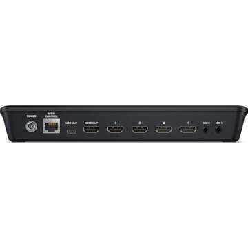 Blackmagic Design ATEM Mini Pro ISO HDMI Live Stream Switcher Bundle with 6’ HDMI Cable, 7’ Cat5e Cable, and 5-Pack of SolidSignal Cable Ties (SWATEMMINIBPRISO)