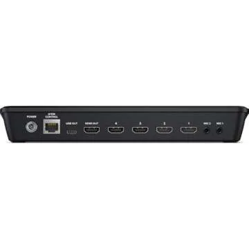 Blackmagic Design ATEM Mini Pro ISO HDMI Live Stream Switcher Bundle with 6’ HDMI Cable, 7’ Cat5e Cable, and 5-Pack of SolidSignal Cable Ties (SWATEMMINIBPRISO)