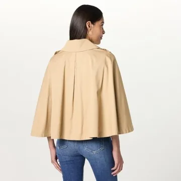 The Drop Cropped Trench Jacket for Modern Women