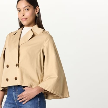 The Drop Cropped Trench Jacket for Modern Women