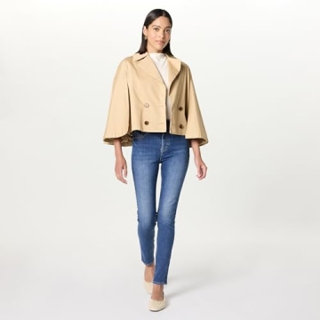 The Drop Cropped Trench Jacket for Modern Women