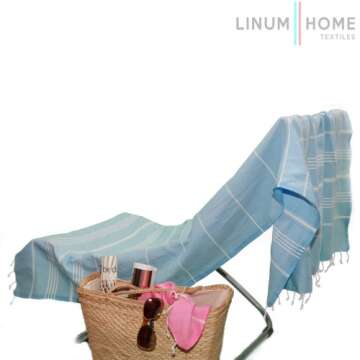 Linum Home Textiles Turkish Cotton Pestemal Towel