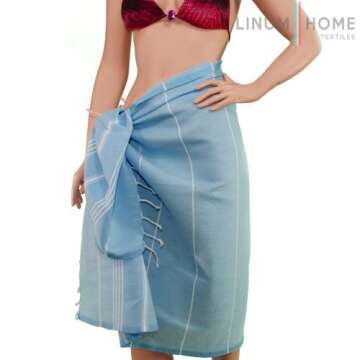 Linum Home Textiles Turkish Cotton Pestemal Towel