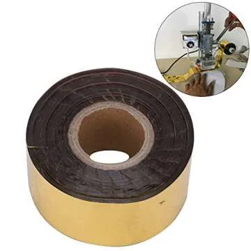 Hot Stamping Foil Paper with 1.2 x 400ft, Hot Foil Stamping Paper for Leather Bronzing Machine PU Heat Transfer Anodized Gilded Paper DIY Decoration for Cloth Package Box