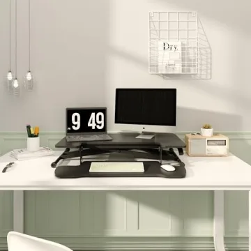 FLEXISPOT 31" Adjustable Standing Desk Converter