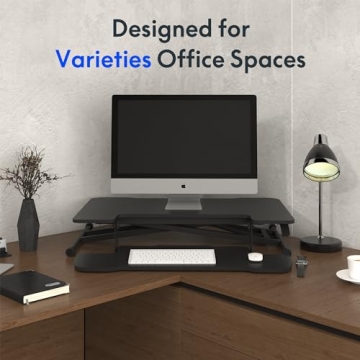 FLEXISPOT 31" Adjustable Standing Desk Converter