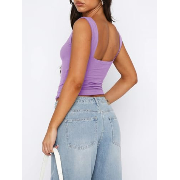 Stylish Backless Crop Top for Women – Soft and Flattering