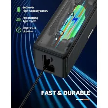 Raymate Bluetooth Speakers, HiFi Stereo Sound with DSP, 30W IPX7 Waterproof Speaker Wireless Bluetooth-V5.0, 1000mins Playtime, Portable Speaker for Home, Outdoor, Party