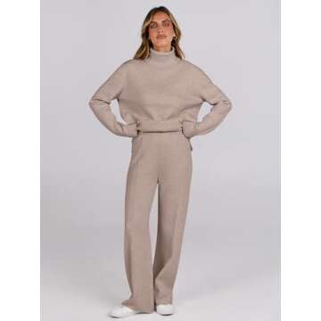 Stylish ANRABESS Women’s Sweater Sets for Fall Casual Wear