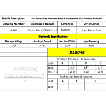 DuroLux T5 HO Grow Light Perfect for Indoor Gardening