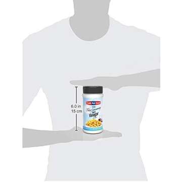 Gourmet Fries Seasonings Bottle, Salt and Vinegar, 12 Ounce