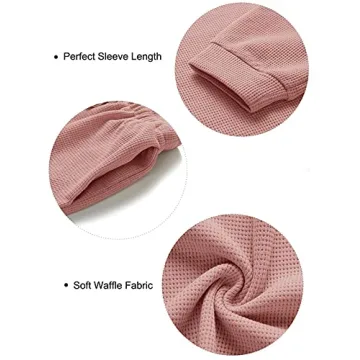 Stylish MEROKEETY Women's Waffle Pajama Set for Comfort