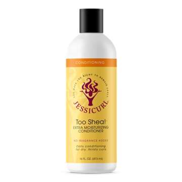 Jessicurl Too Shea! Extra Moisturizing Conditioner for Curly Hair - 16 Fl oz