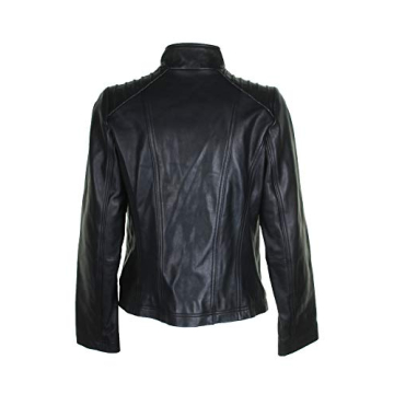 Stylish MICHAEL Michael Kors Women's Black Leather Jacket