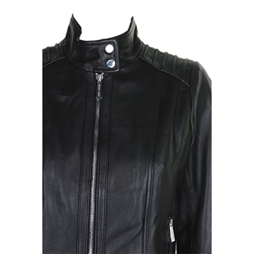 Stylish MICHAEL Michael Kors Women's Black Leather Jacket