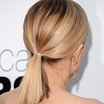 1500 HOYOLS Clear Elastic Hair Bands for All Hair Types