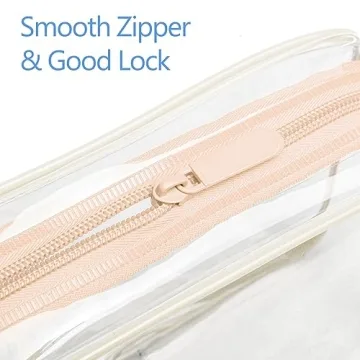 PACKISM Clear Toiletry Bag - TSA Approved Travel Organizer