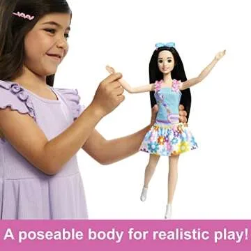 My First Barbie Renee 13.5" Doll - Soft & Posable