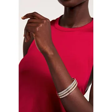 Ted Baker Clemara Rose Gold Crystal Bangle Bracelet