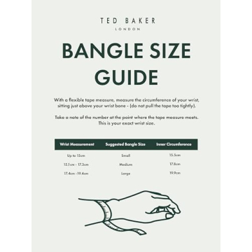 Ted Baker Clemara Rose Gold Crystal Bangle Bracelet